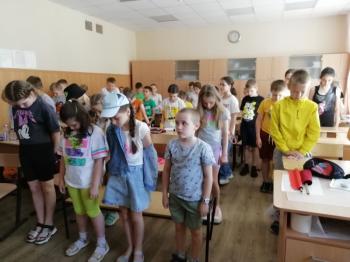 Уроки мужества в пришкольных лагерях