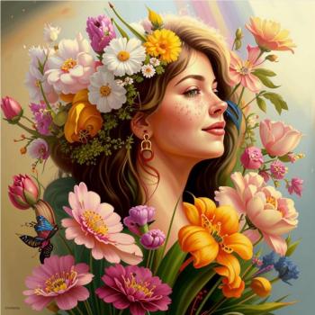 Литературно-музыкальный праздник «В этот день, весной согретый, все цветы, улыбки – вам!» 