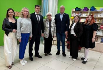 Встреча с депутатами в честь Общероссийского дня библиотек