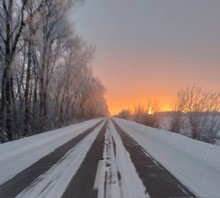 Ольга Свистак. 38 лет. Зимняя дорога