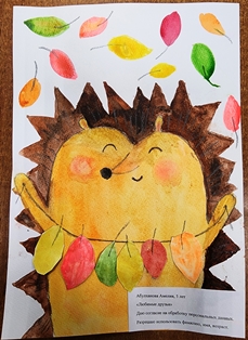 Абулханова Амелия, 5 лет, «Любимые друзья»