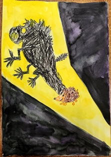 Кузнецов Илья, 6 лет, «Страшный рассказ»